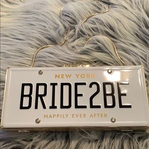 Bride 2 be Kate Spade clutch.